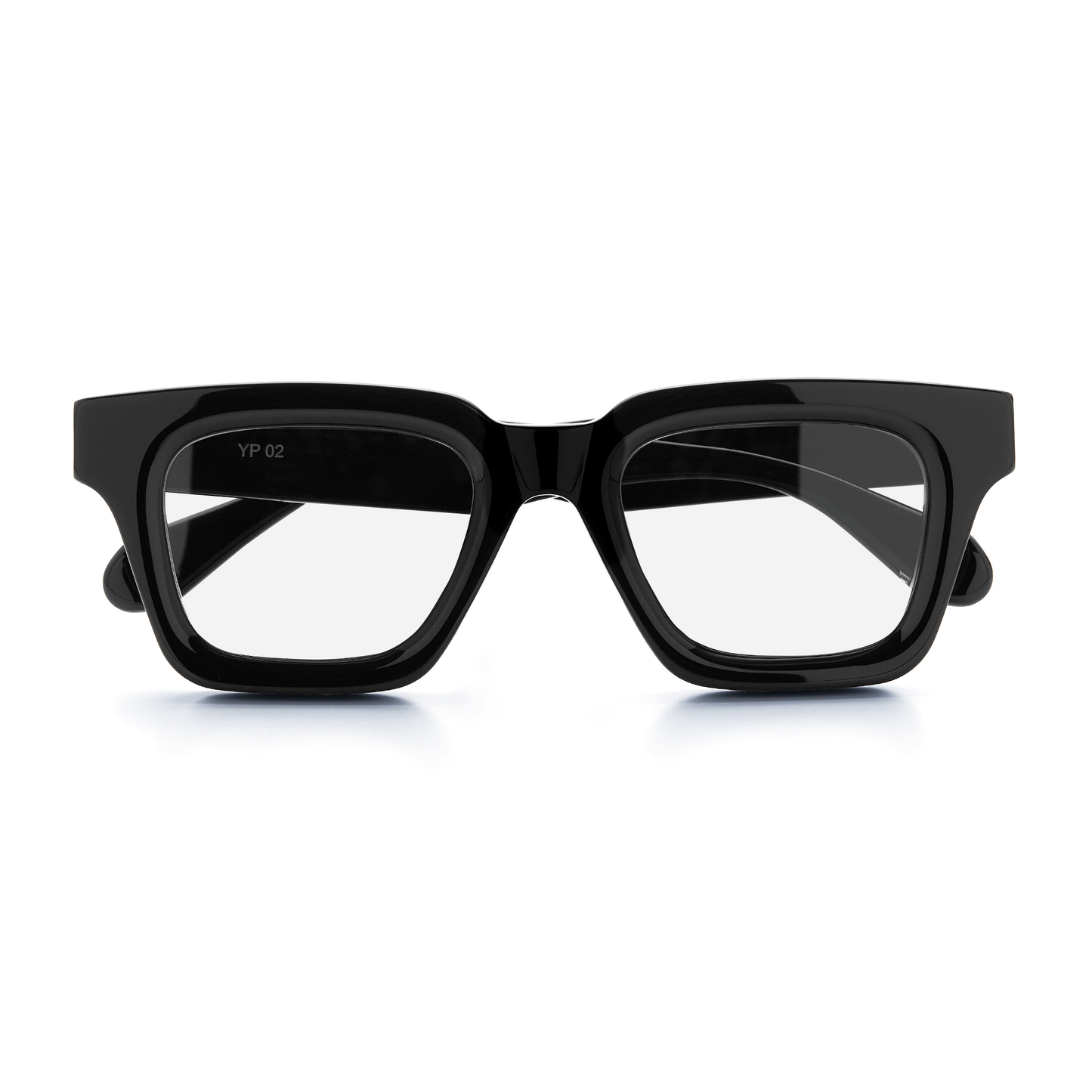 MADE IN YP サングラス：BLACK FRAME TRANSITION SMOKE LENS（YP-02）