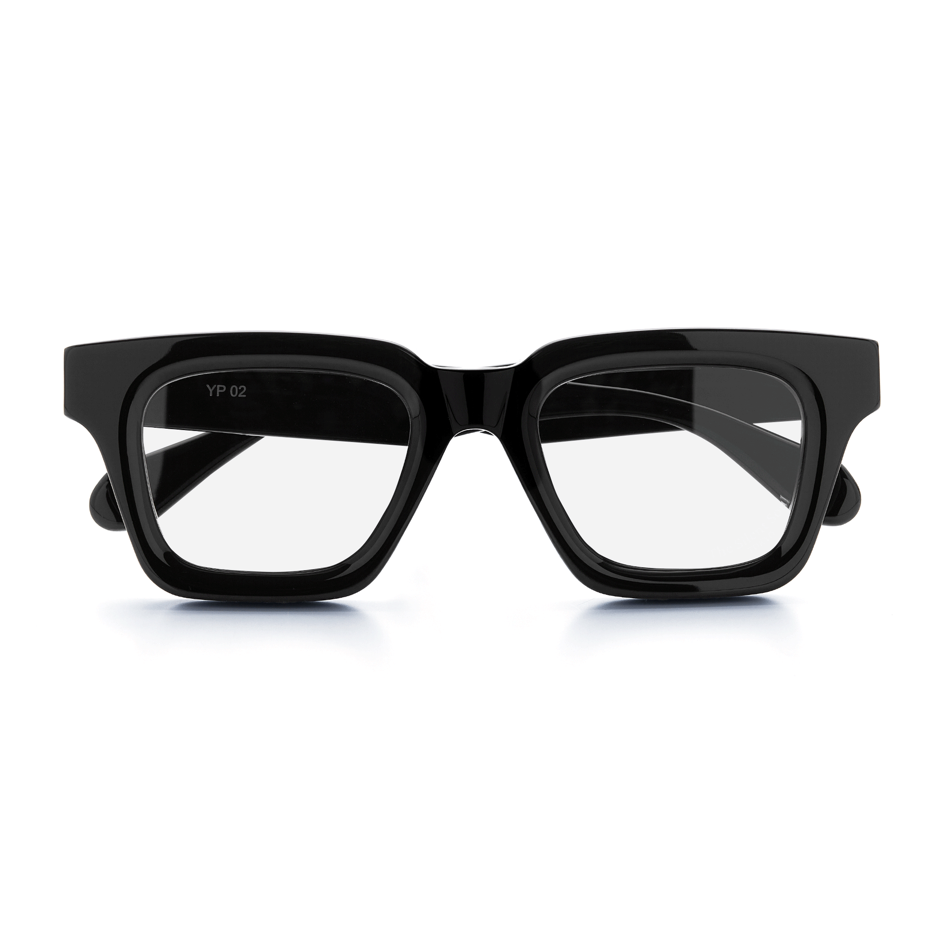 MADE IN YP サングラス：BLACK FRAME TRANSITION SMOKE LENS（YP-02