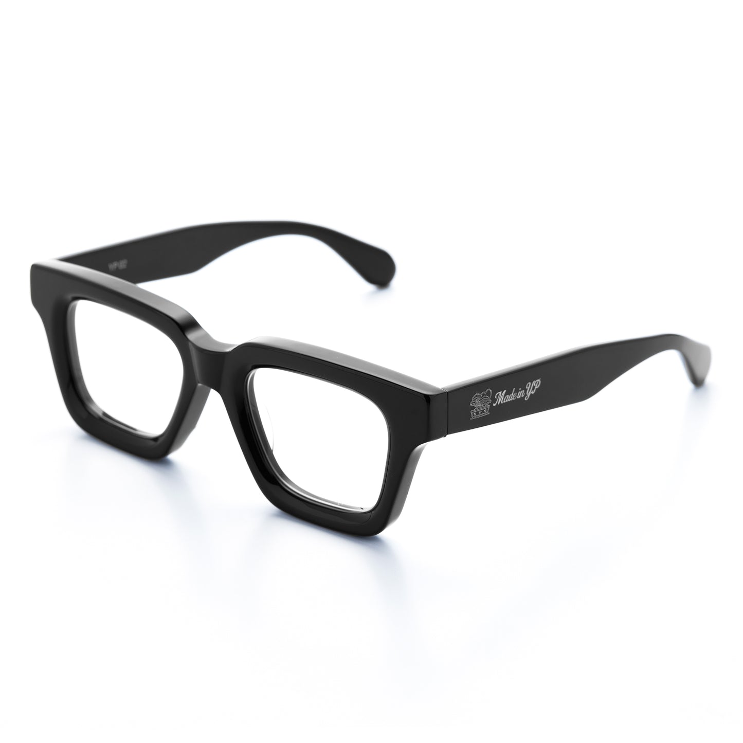 MADE IN YP サングラス：BLACK FRAME TRANSITION SMOKE LENS（YP-02）