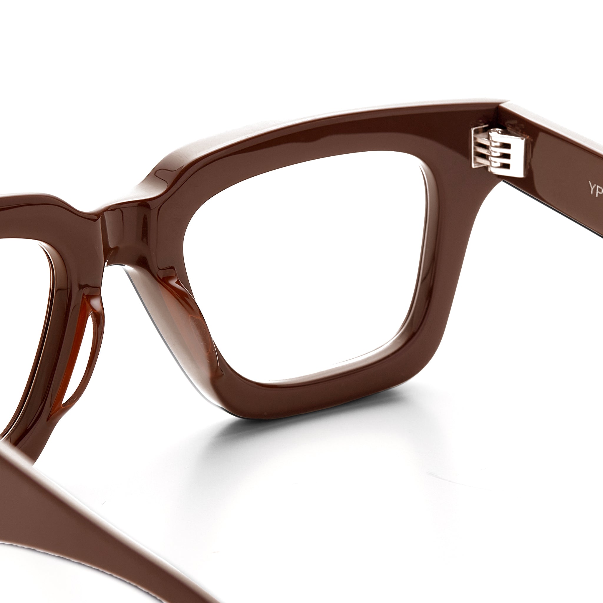 MADE IN YP サングラス：BROWN FRAME TRANSITION BROWN LENS（YP-02
